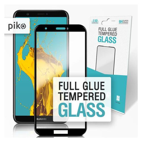 Захисне скло Piko Huawei P Smart 2021 Black Full Glue, 0.3mm, 2.5D (1283126507809) фото №1
