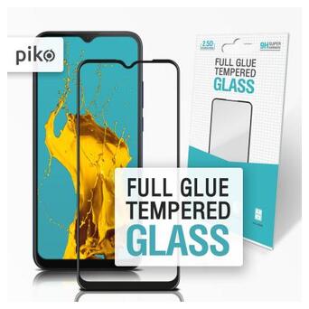 Скло захисне Piko Piko Full Glue MOTO G8 Power Lite (1283126505775) фото №1