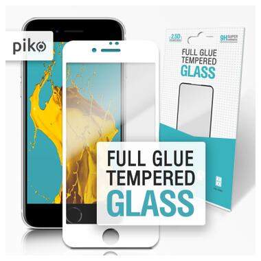 Скло захисне Piko Full Glue Apple iPhone 7 white (1283126492969) фото №1