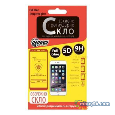 Стекло защитное Dengos для Samsung Galaxy J2 Core (J260) Full Glue black frame (TGFG-30) фото №1