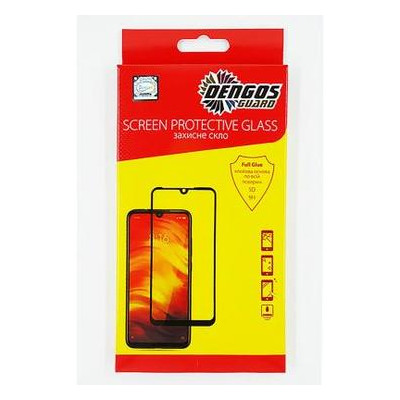 Скло захисне Dengos Full Glue для Samsung Galaxy A10s (black) (TGFG-78) фото №1