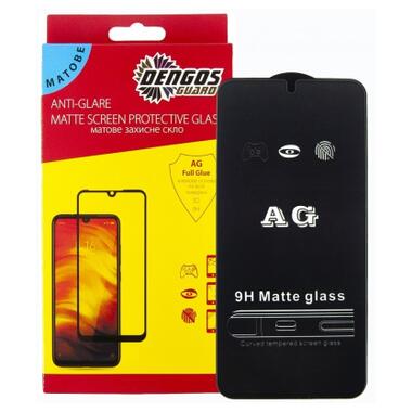 Скло захисне Dengos Full Glue Matte Samsung Galaxy A14/M14 (black) (TGFG-MATT-43) фото №1