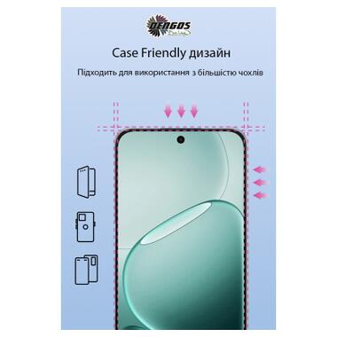 Стекло защитное Dengos Full Glue OPPO A6 Pro 4G Black (TGFG-431) фото №3