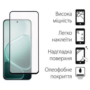 Стекло защитное Dengos Full Glue OPPO A6 Pro 4G Black (TGFG-431) фото №2