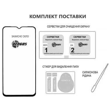 Стекло защитное Dengos Full Glue Samsung Galaxy A27 Black (TGFG-432) фото №3