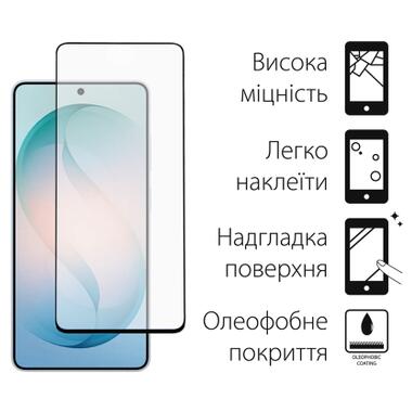 Стекло защитное Dengos Full Glue Samsung Galaxy S26 Ultra Black (TGFG-444) фото №2