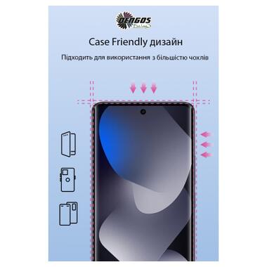 Стекло защитное Dengos Full Glue Xiaomi Redmi Note 15 5G Black (TGFG-426) фото №3