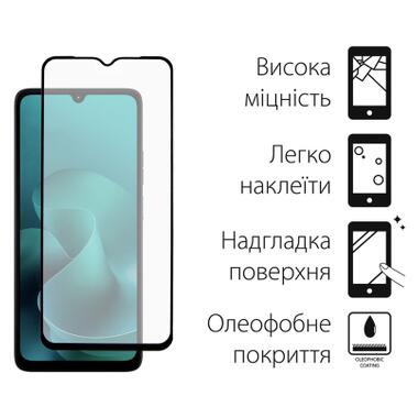 Стекло защитное Dengos Motorola G06 / G06 Power Black 2 pcs (DG-TG2P-92) фото №2