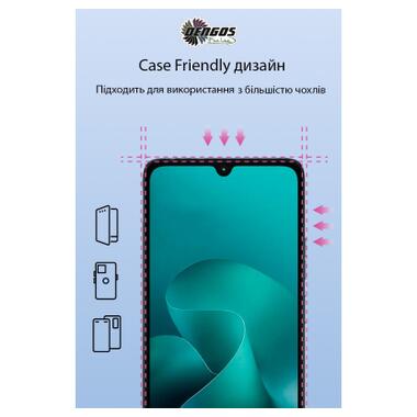 Стекло защитное Dengos Motorola G06 / G06 Power Black 2 pcs (DG-TG2P-92) фото №3