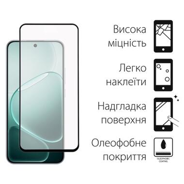 Стекло защитное Dengos OPPO A6 Pro Black 2 pcs (DG-TG2P-94) фото №2