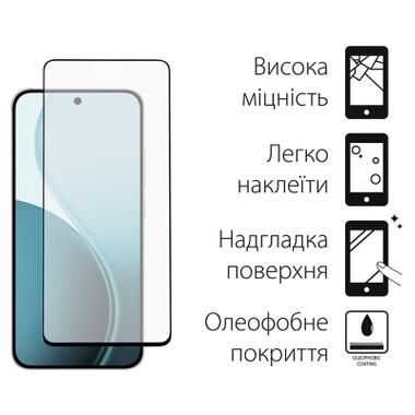 Стекло защитное Dengos OPPO Reno14 / Reno14 F / Reno14 FS 5G Black 2 pcs (DG-TG2P-93) фото №2