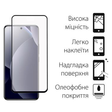 Стекло защитное Dengos Super-D Full Glue Xiaomi Redmi Note 15 Pro 5G Black (TGFG-SD-10) фото №2