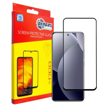 Стекло защитное Dengos Super-D Full Glue Xiaomi Redmi Note 15 Pro 5G Black (TGFG-SD-10) фото №1