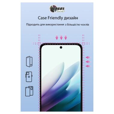 Стекло защитное Dengos Xiaomi Redmi 15 4G Black 2 pcs (DG-TG2P-90) фото №3