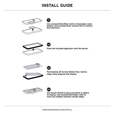 Стекло защитное UAG iPhone 17 Transparent (14438411VNA) фото №8