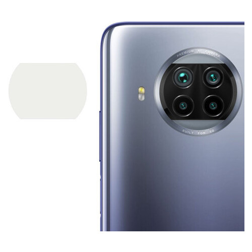 Гнучке захисне скло Epik 0.18mm на камеру (тех.пак) для Xiaomi Mi 10T Lite Прозорий фото №1
