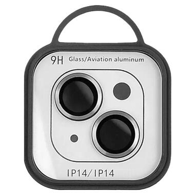 Захисне скло Epik Metal Classic на камеру (в упак.) Apple iPhone 15 (6.1) / 15 Plus (6.7) Срібний / Silver фото №2