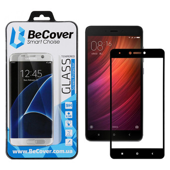 Захисне скло BeCover для Xiaomi Redmi Note 4X Black (701166) фото №11