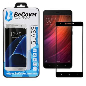 Захисне скло BeCover для Xiaomi Redmi Note 4X Black (701166) фото №8