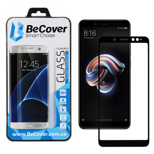 Захисне скло BeCover для Xiaomi Redmi Note 5 Black (702225) фото №11