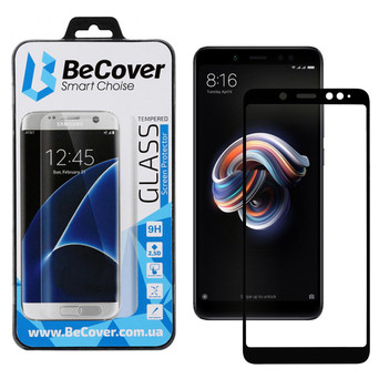 Захисне скло BeCover для Xiaomi Redmi Note 5 Black (702225) фото №8