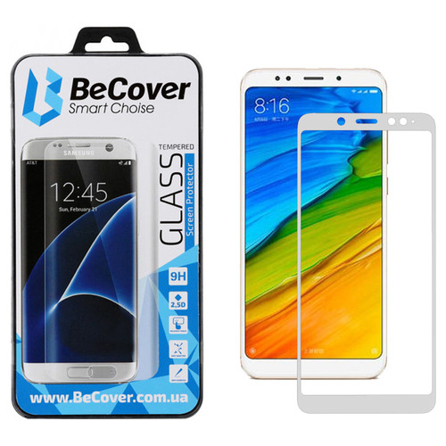 Захисне скло BeCover для Xiaomi Redmi Note 5 White (702226) фото №9
