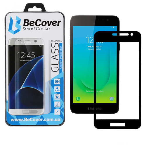 Захисне скло BeCover для Samsung Galaxy J260 J2 Core 2018 SM-J260 Black (702949) фото №8