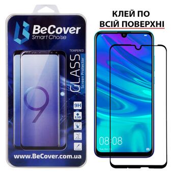 Захисне скло BeCover Full Glue & Cover для Huawei P Smart 2019 Black (703136) фото №6