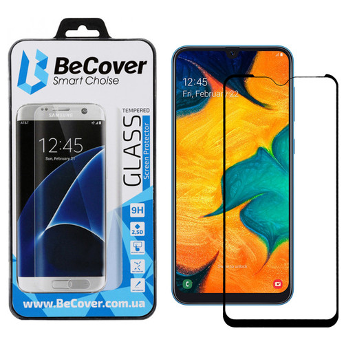 Захисне скло BeCover для Samsung Galaxy A30/A30s 2019 SM-A305/SM-A307 Black (703442) фото №4