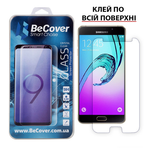 Захисне скло BeCover для Samsung Galaxy A7 2016 SM-A710 Crystal Clear Glass (703482) фото №1