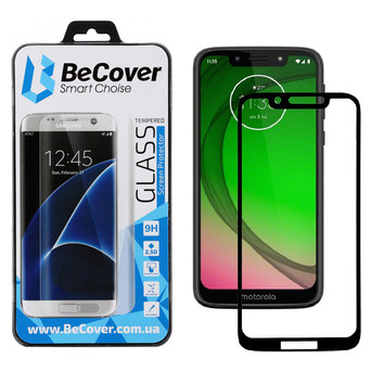 Захисне скло BeCover для Motorola Moto G7 Play Black (703942) фото №9