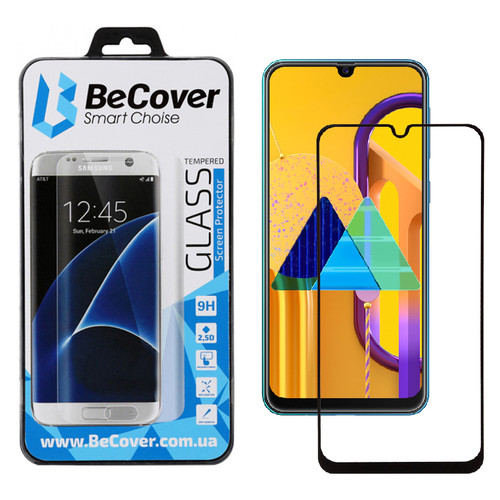 Захисне скло BeCover для Samsung Galaxy M30s SM-M307 Black (704109) фото №2