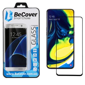 Захисне скло BeCover для Samsung Galaxy A80 SM-A805 Black (704635) фото №12
