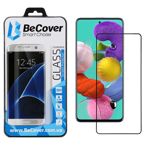 Захисне скло BeCover для Samsung Galaxy A51 SM-A515 Black (704668) фото №9