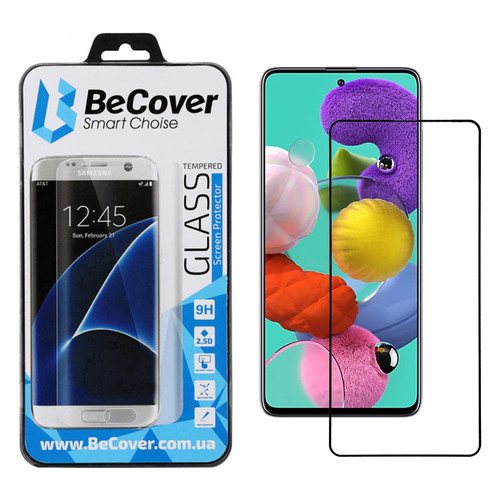 Захисне скло BeCover для Samsung Galaxy A51 SM-A515 Black (704668) фото №10