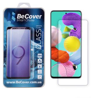 Захисне скло BeCover для Samsung Galaxy A51 SM-A515 Crystal Clear Glass (704669) фото №1