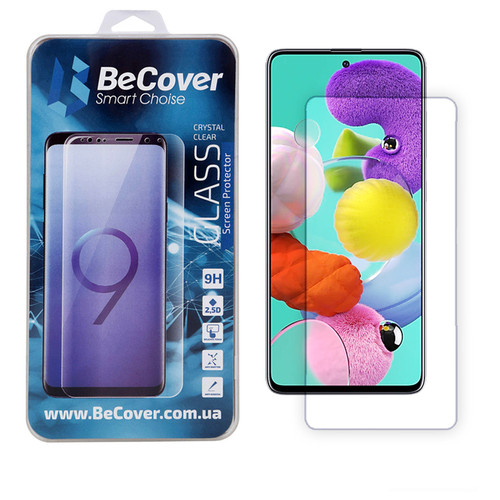 Захисне скло BeCover для Samsung Galaxy A51 SM-A515 Crystal Clear Glass (704669) фото №12