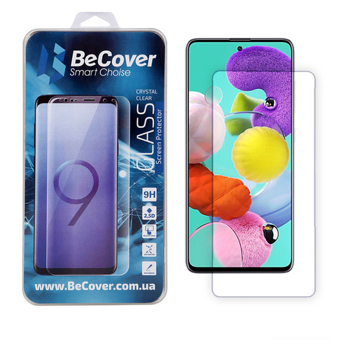 Захисне скло BeCover для Samsung Galaxy A51 SM-A515 Crystal Clear Glass (704669) фото №10