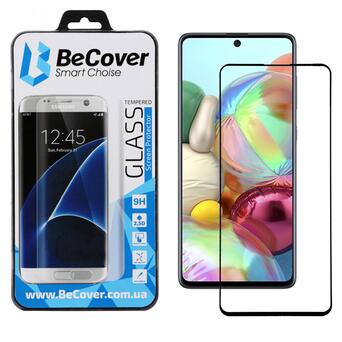 Захисне скло BeCover для Samsung Galaxy A71 SM-A7160 Black (704670) фото №1