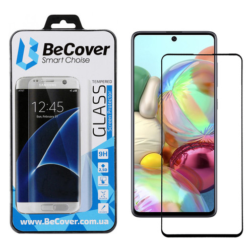 Захисне скло BeCover для Samsung Galaxy A71 SM-A7160 Black (704670) фото №10