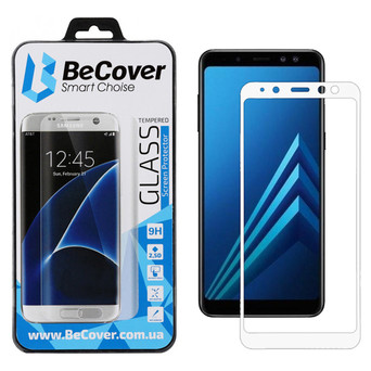 Захисне скло BeCover для Samsung Galaxy A8 2018 SM-A730 White (704681) фото №3