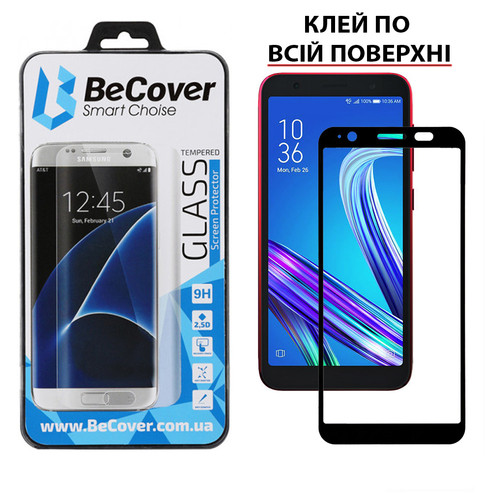 Захисне скло BeCover для ASUS ZenFone Live L2 Black (703669) фото №5