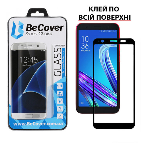 Захисне скло BeCover для ASUS ZenFone Live L2 Black (703669) фото №11