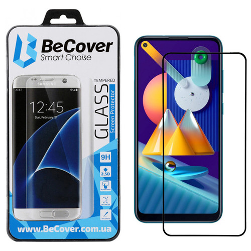 Захисне скло BeCover для Samsung Galaxy M11 SM-M115 Black (704848) фото №9