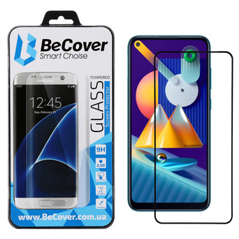 Захисне скло BeCover для Samsung Galaxy M11 SM-M115 Black (704848) фото №7