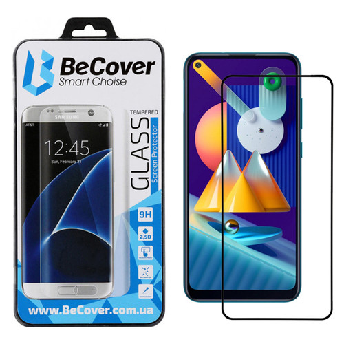 Захисне скло BeCover для Samsung Galaxy M11 SM-M115 Black (704848) фото №4