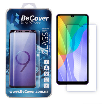 Захисне скло BeCover для Huawei Y6p Crystal Clear Glass (705038) фото №7