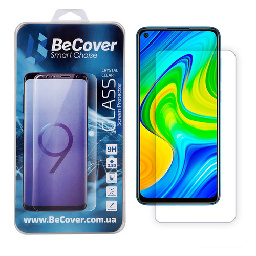 Захисне скло BeCover для Xiaomi Redmi Note 9/10X Crystal Clear Glass (705141) фото №10