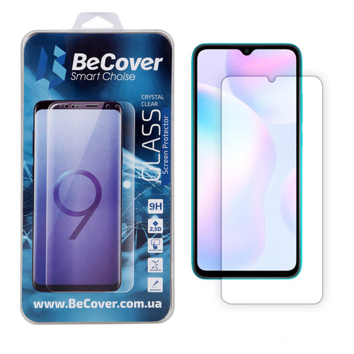 Захисне скло BeCover для Xiaomi Redmi 9 Crystal Clear Glass (705113) фото №11