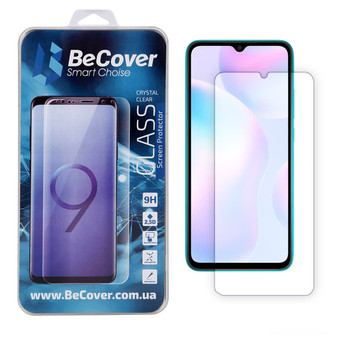 Захисне скло BeCover для Xiaomi Redmi 9 Crystal Clear Glass (705113) фото №1